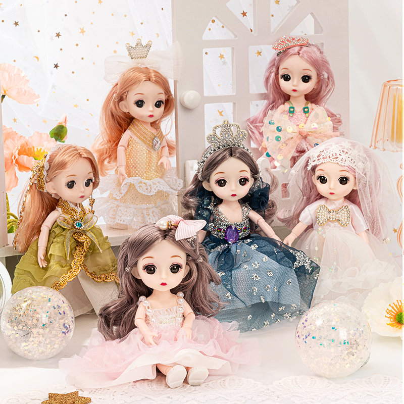 Children's Doll Birthday Gift for Girls 6 Year Old Online Popular 5 Popular 3 Princess 10 Girls 6 Changing Toys