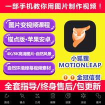 New motionleap Image video Dynamic pixaloop anchor Apple HD Android Fox Old version