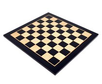 1chess Poland imported large chess board European maple black and white grid 55 cm