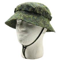 2021 new version of the British version of the Russian camouflage short-eaved Benny hat Geely tactical little Green Man camouflage narrow-eaved war training hat