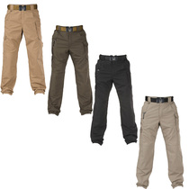 Rhinoceros plaid fabric twill tactical pants for four seasons can wear solid color multi-pocket breathable overalls