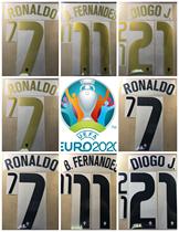 2020 European Nations Cup European Championship Portugal home and away original printing