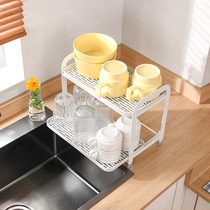 Drawer Cup rack rack household tea cup tea set drain Tray drying coffee glass water cup storage rack