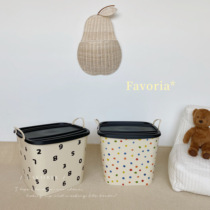 Favoria Korean ins toy storage basket Clothing storage box dirty clothes basket Multi-function storage basket Home storage