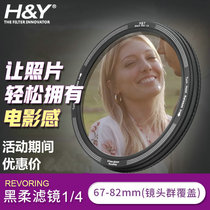 HY RevoRing adjustable black soft filter 46-62 67 72 82mm soft-focus meng long jing 1 2 1 4 1 8