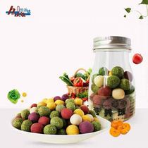 Helda Nutrition Ball Fruit and Vegetable Beans Chinatown Rabbit Dutch Pig Guinea Pig Interactive Snacks Fruit and Vegetable Ball