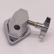 Drum holder Jazz drum bracket accessories through drum connecting rod Wall card ground through drum seat drum wall card
