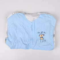  Little monkey printed pure cotton summer thin childrens sleeping bag semi-finished products 6 yuan a piece