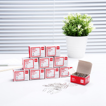  Deli stationery office supplies Binding supplies paper clip 0018 paper clip paper clip wholesale