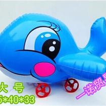 Inflatable animal pull car Cable toy factory direct night market square with wheels stall cheap small toys