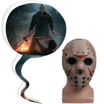 Friday 13th Massacre Jason cosplay Mask Halloween Horror Mask Ball Spoof Props