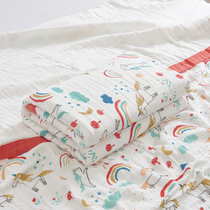 Class A super soft absorbent gauze bath towel cotton newborn baby bath towel baby baby bag covered by childrens summer blanket thin