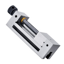 QGG High Precision 3-inch Flat Clamp Grinder Manual Small Cross Batch CNC Tiger Clamp Plane Angle Ruler