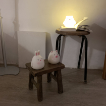 Carnation Help groceries Cute Cartoon Little Nightlight Sleep Light Ambience Light Dormitory Bedroom Bedside Nightlight Pendulum