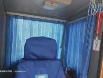 Xugong 25K5 crane on the operating room curtain Sany 250E5 crane pleated folding sunshade with track