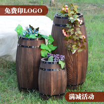 Wine barrel Wooden barrel Oak barrel decoration Solid wood wine barrel Beer barrel Winery wedding decoration ornaments