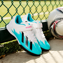 Football Shoes Tf Broken Nails Small Nails Children Elementary School Kids Magic Sticker Boy Girl Piadequacy Indoor Training Artificial Meadow