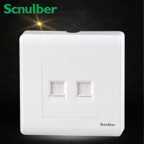 Schlande S7 open socket phone computer socket panel open wire box telephone network cable wall switch