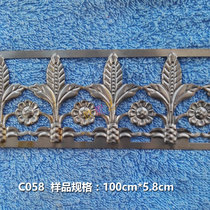 Oushiyi iron hardware decoration lace punching slats iron accessories wholesale C058 with flowers small corn seedlings