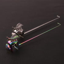 Stainless steel widening fish protection needle flying kowtowing carfish roNon-stop pin decoupled device anti-fall ultra-hard flying carp special