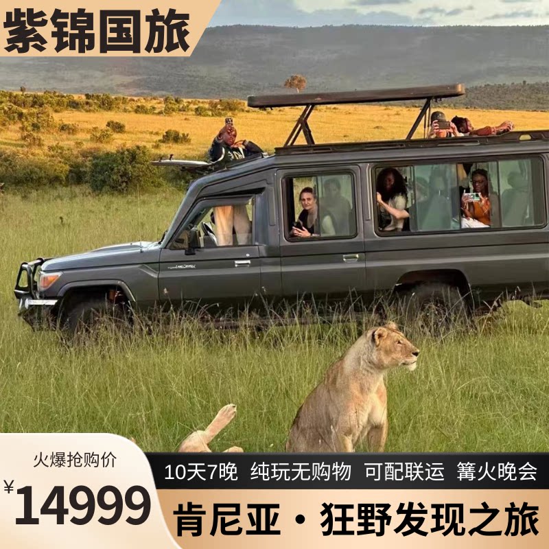 🌍肯尼亚10天纯玩团！享受新疆跟团游的待遇，14999起！-旅游-淘宝好物网