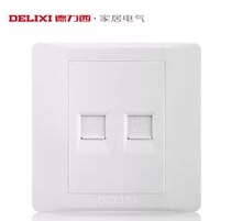Delixi switch panel CD210 series one phone one network panel