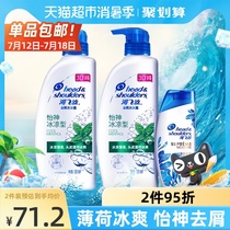 Haifei Silk Yishen Cold shampoo Anti-dandruff oil control anti-itching refreshing 1080mlX1 set