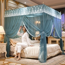 Palace Ground Floor Wennets Mosquito Nets Anti Dust With Bedroom Bed Large Size 1 5 m 1m8 Encrypted Articles Stainless Steel Bracket