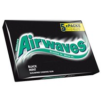 Wrigleys Airwaves Sugarfree Gum - Black Mint (10 p