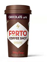 FORTO Coffee Shot - 200mg Caffeine Chocolate Latte