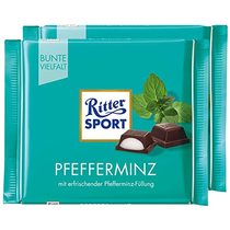 Ritter Sport Peppermint Dark Chocolate Bar Candy Ori
