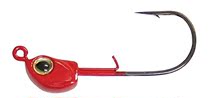 Owner Red Ultrahead Inshore Jig Head Hook 1 8-Ounc