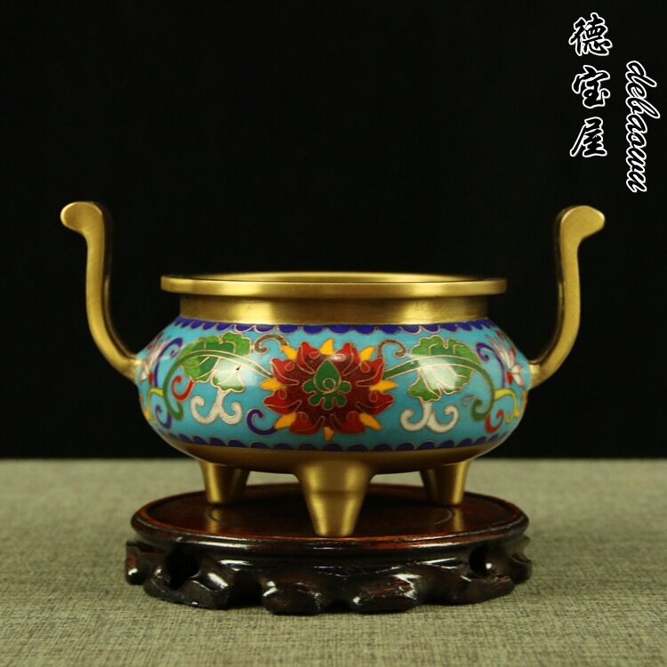 景泰蓝掐丝珐琅香炉-景泰蓝掐丝珐琅香炉促销价格、景泰蓝掐丝珐琅香炉