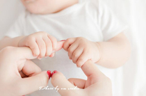  Ring baby footprints Couple special customization