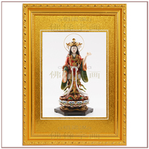 A467 Shingon picture frame plastic high-definition altar city Thangka Buddha statue