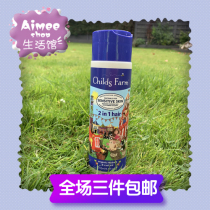 UK ChildsFarm children organic shampoo wash two-in-one foam dense to prevent knots