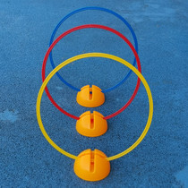 Kindergarten teaching aids childrens physical training equipment outdoor drilling and sensory integration toys jumping houses jumping circles jumping grids