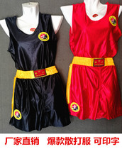 Five sets of explosions boxing suits Sanda shorts special martial arts suits training suits performance suits
