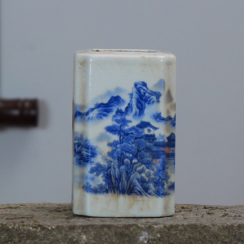 景德镇青花笔筒-景德镇青花笔筒促销价格、景德镇青花笔筒品牌- 淘宝