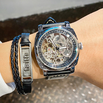 New Superior Sense Watch Male Hollowed-out Tourbillon Machinery Table Mens Watch  Brands Mens Name Brands