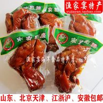 Songjia pig trotter 400gX5 bags braised pig feet pig hands pig claws Cooked food Vacuum ready-to-eat snacks Shandong Rongcheng specialty