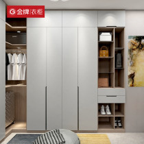 Gold medal kitchen cabinet gold medal wardrobe home bedroom cabinet storage cabinet sliding door luxury simple wardrobe custom KOKO