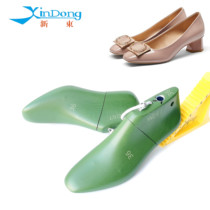 Domestic sales shallow square head thick heel single shoe last 4 5CM heel high Xindong shoe last factory professional custom production W267