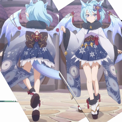 taobao agent Hot Spring is long, a snow Fei game princess connects cos vibration sleeve and skirt women's clothing Lolita customization does not retreat