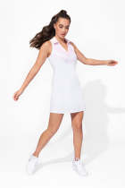 EleVen Baseline Tennis Dress In White Womens Tennis Dress