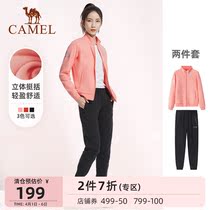 Camel Sports Fitness Suit for men and women 2022 thin section Lovers Brands Running Coats Big Code Leisure Two Sets
