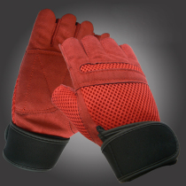 Male and female fitness gloves half finger gym equipment equipment Sports equipment Sports equipment protective hand guard anti-skid weightlifting dumbbell