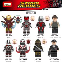 Xinhong X0265 Superhero Iron Man MK85 Hawkeye War Machine Ant-Man Assemble Building Block Man Toy