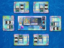 (Annie board game) Ocean board game card pad playmat