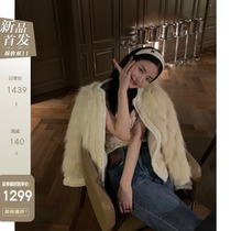 CC fur Fifth Avenue new imported fox fur winter coat female hair jacket Young
